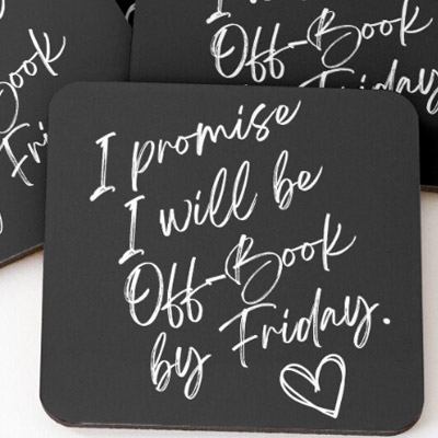Pro Acting Techniques  Funny Coasters, Posters and Other Fun Gifts for Actors of All Ages